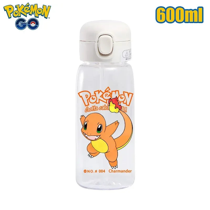 Pokémon Straw Water Bottle – 600 ml