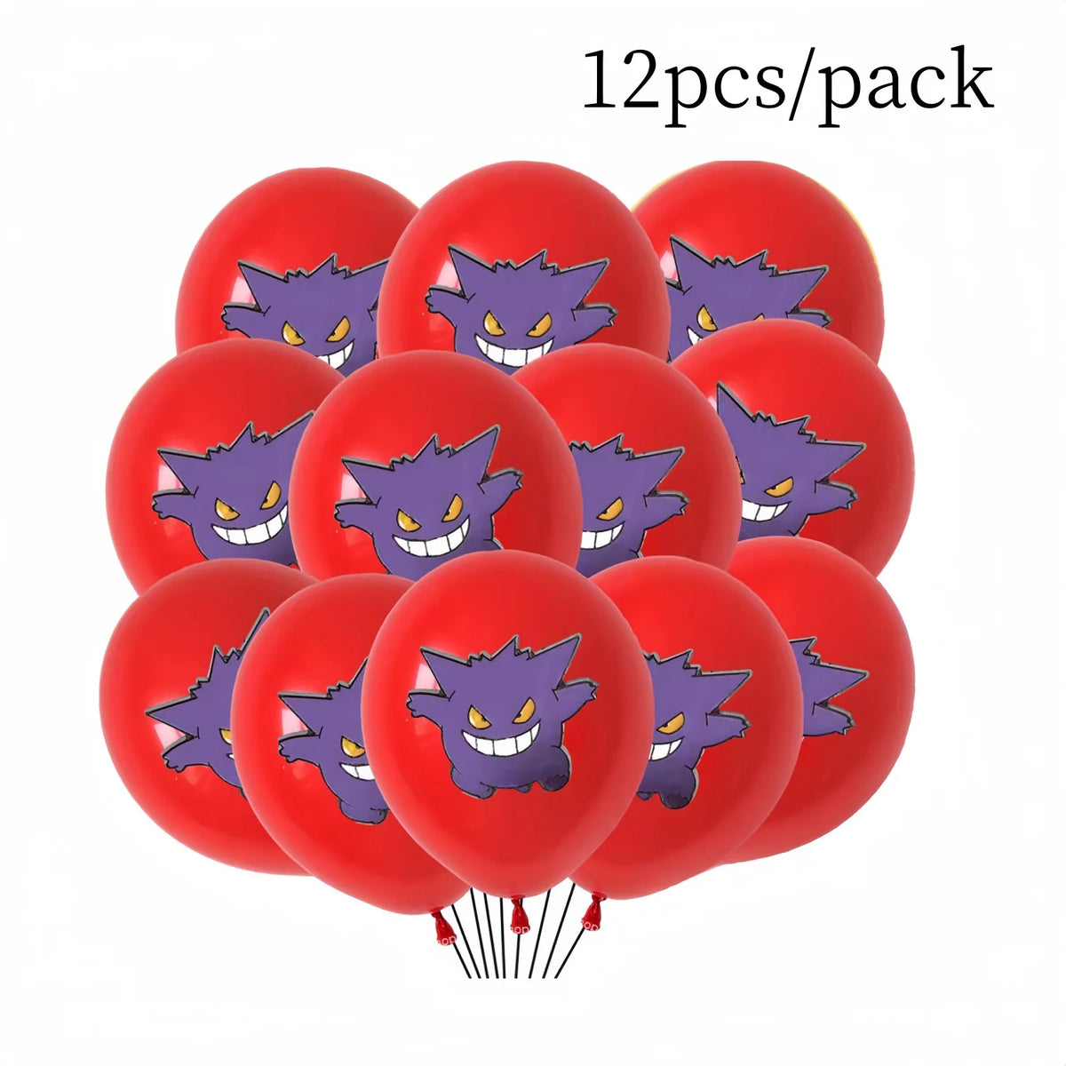 Pikachu & Poké Ball Latex Balloons