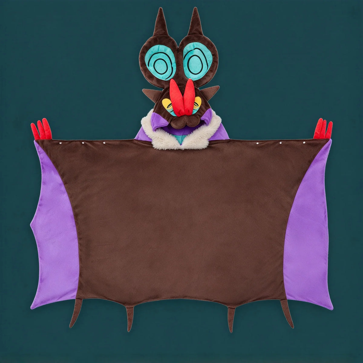 Noivern Plush Hooded Cape