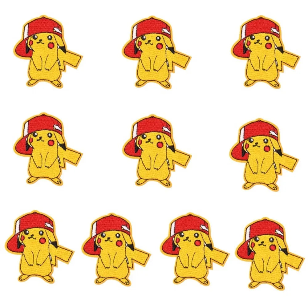 Pikachu Iron-On Patches – 5 to 20 Pack