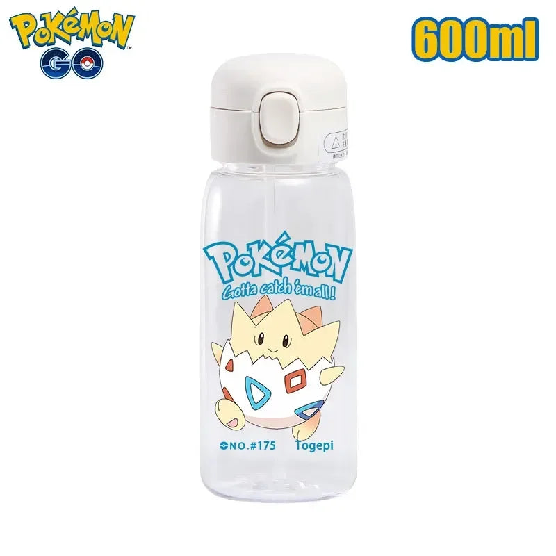 Pokémon Straw Water Bottle – 600 ml