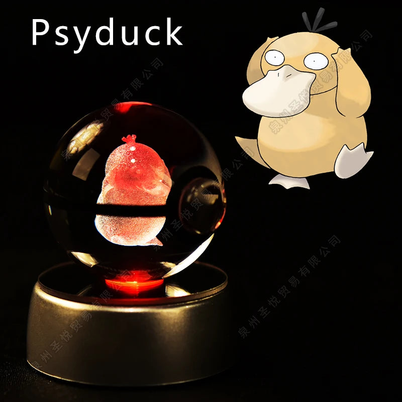 Pokémon 3D Crystal Ball Night Light