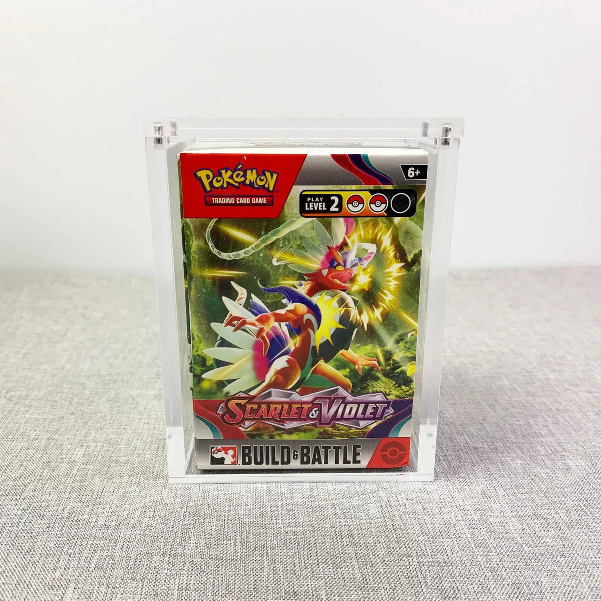 Acrylic Booster Bundle Display Case