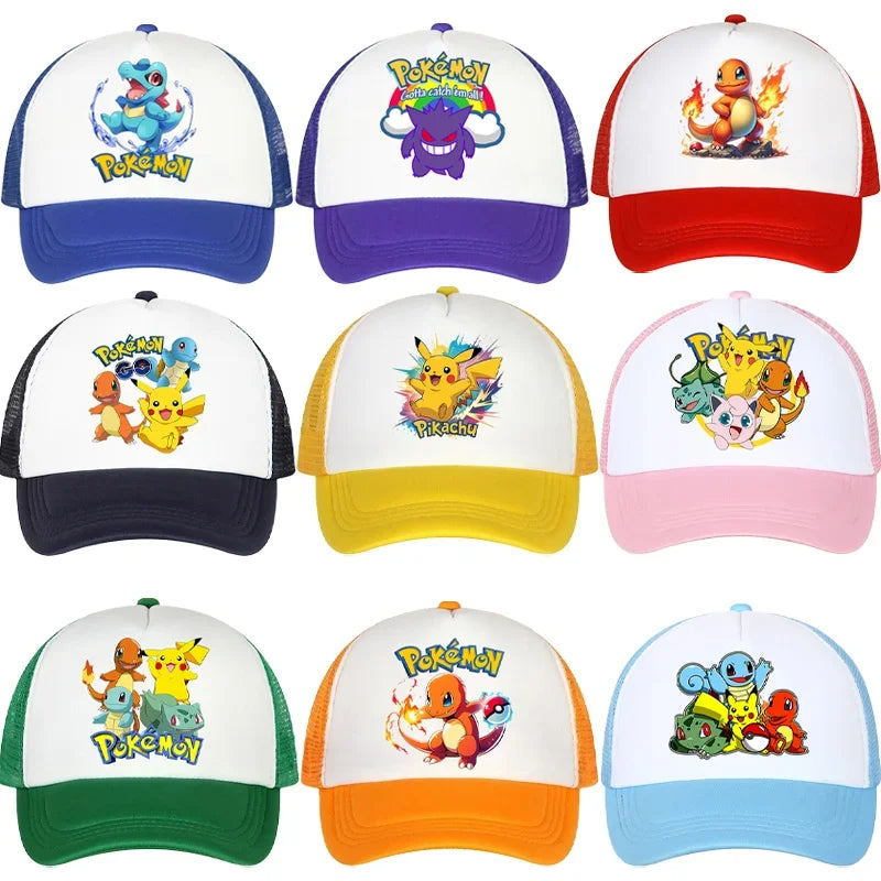 Pokémon Pattern Baseball Cap