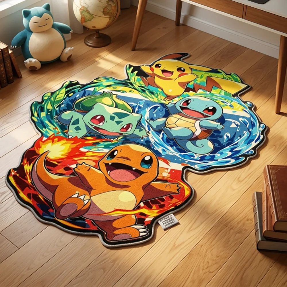 Kanto Starters Rug