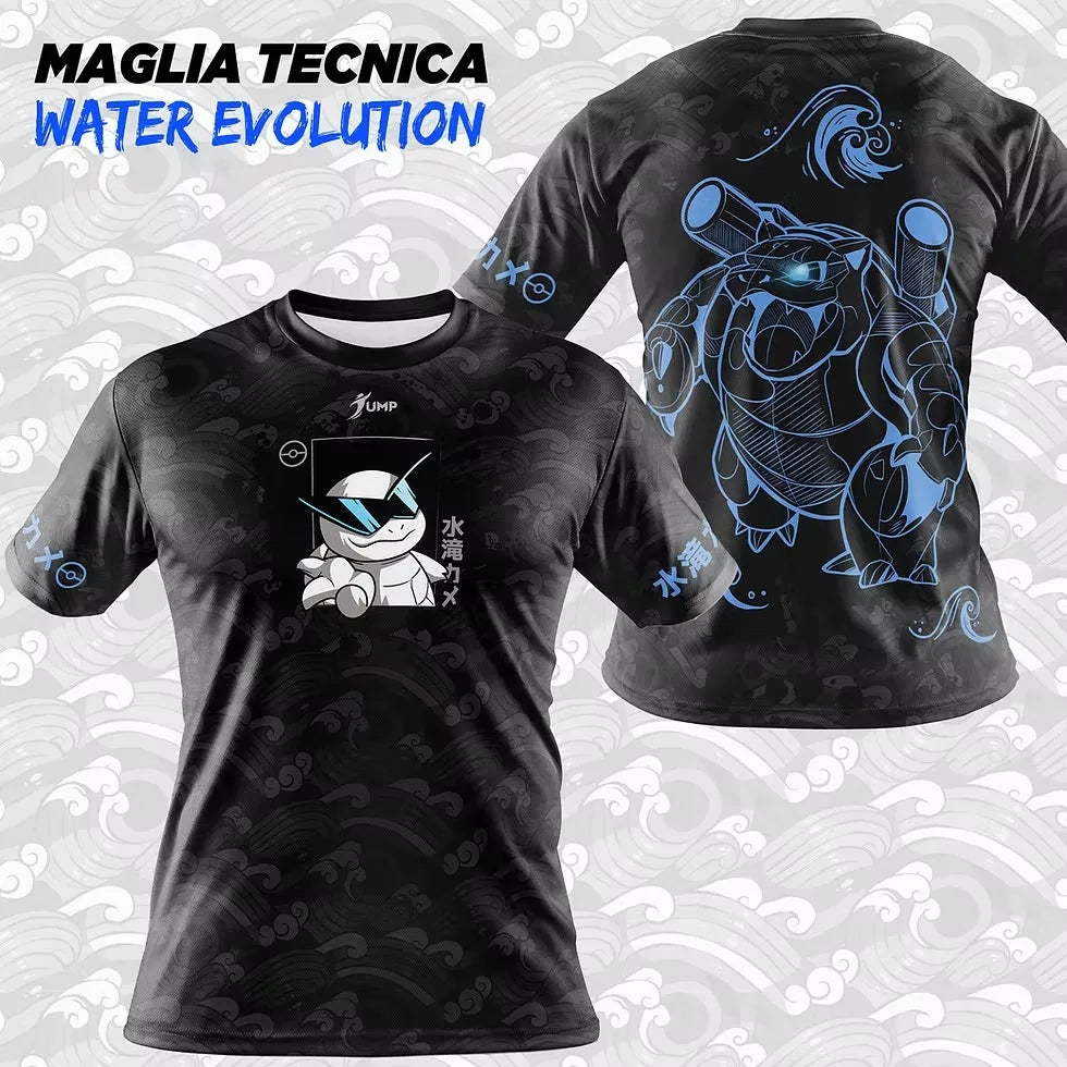 Squirtle All-Over Print T-Shirt