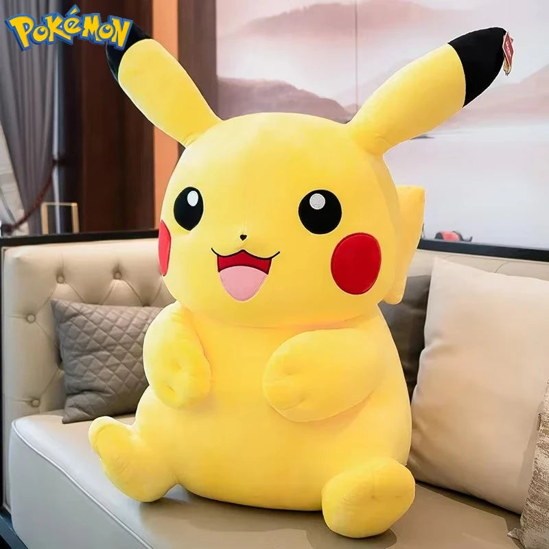 Smiling Pikachu Plush – 30 to 60 cm