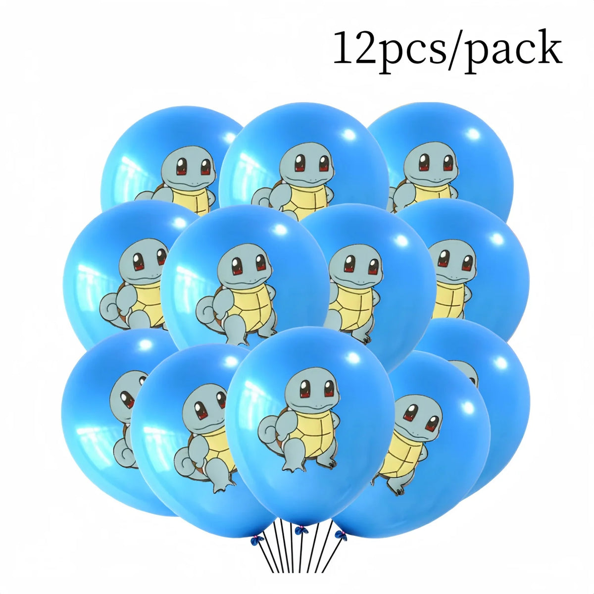 Pikachu & Poké Ball Latex Balloons