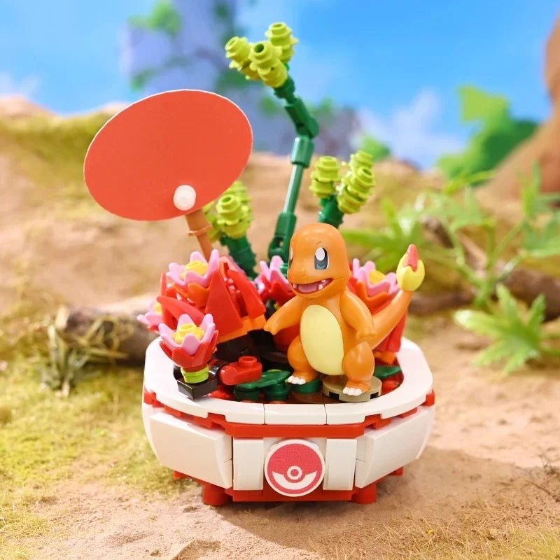 Potted Pokémon Building Block Set