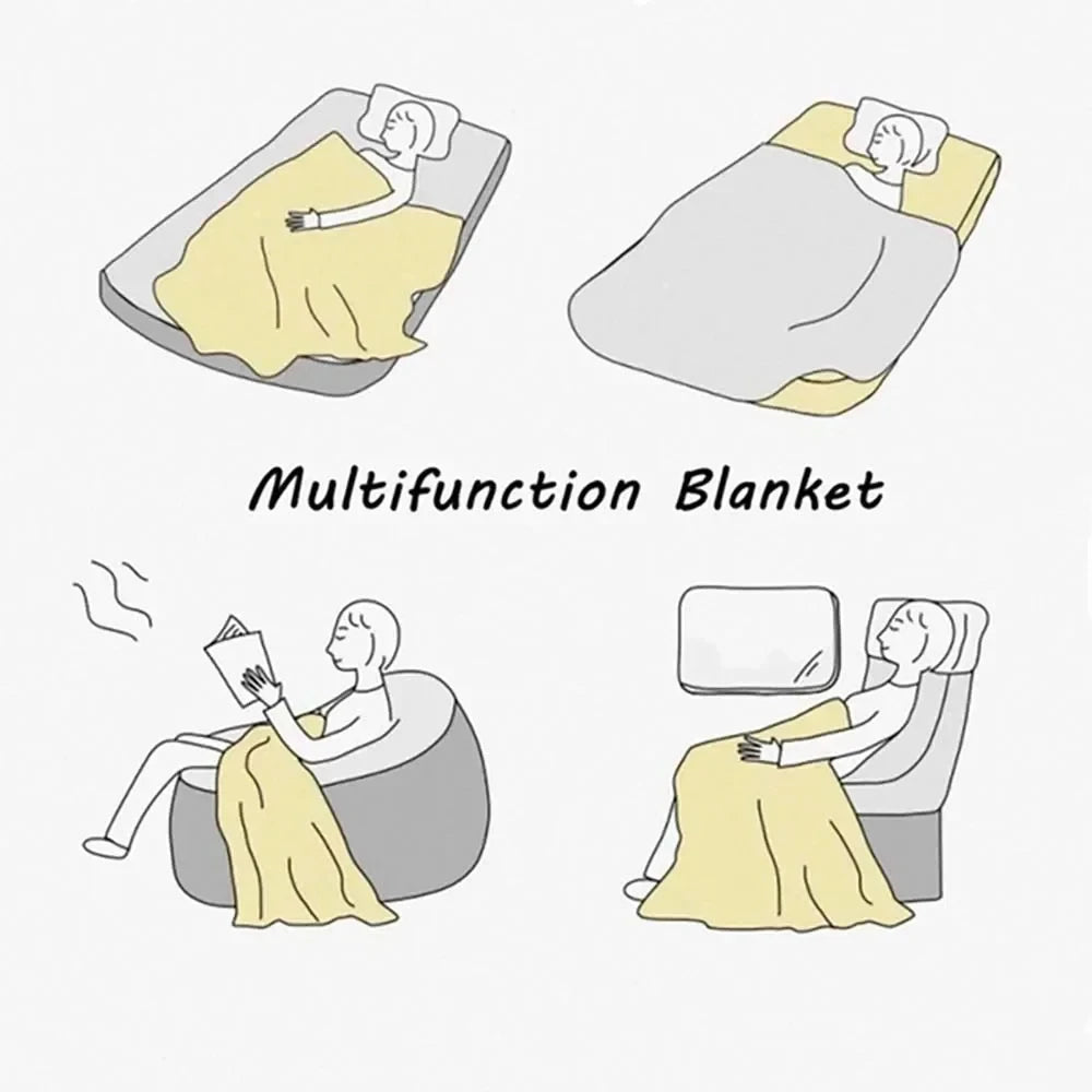 Psyduck Flannel Blanket