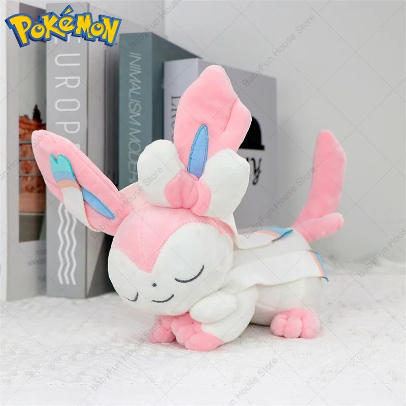 Sleeping Pokémon Plush – Gengar, Eevee & More