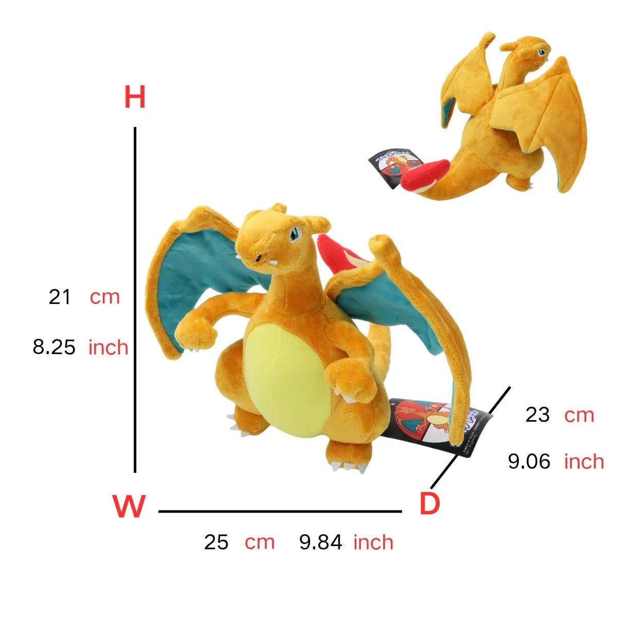Dragon & Legend Plush – Mega Charizard, Rayquaza & More