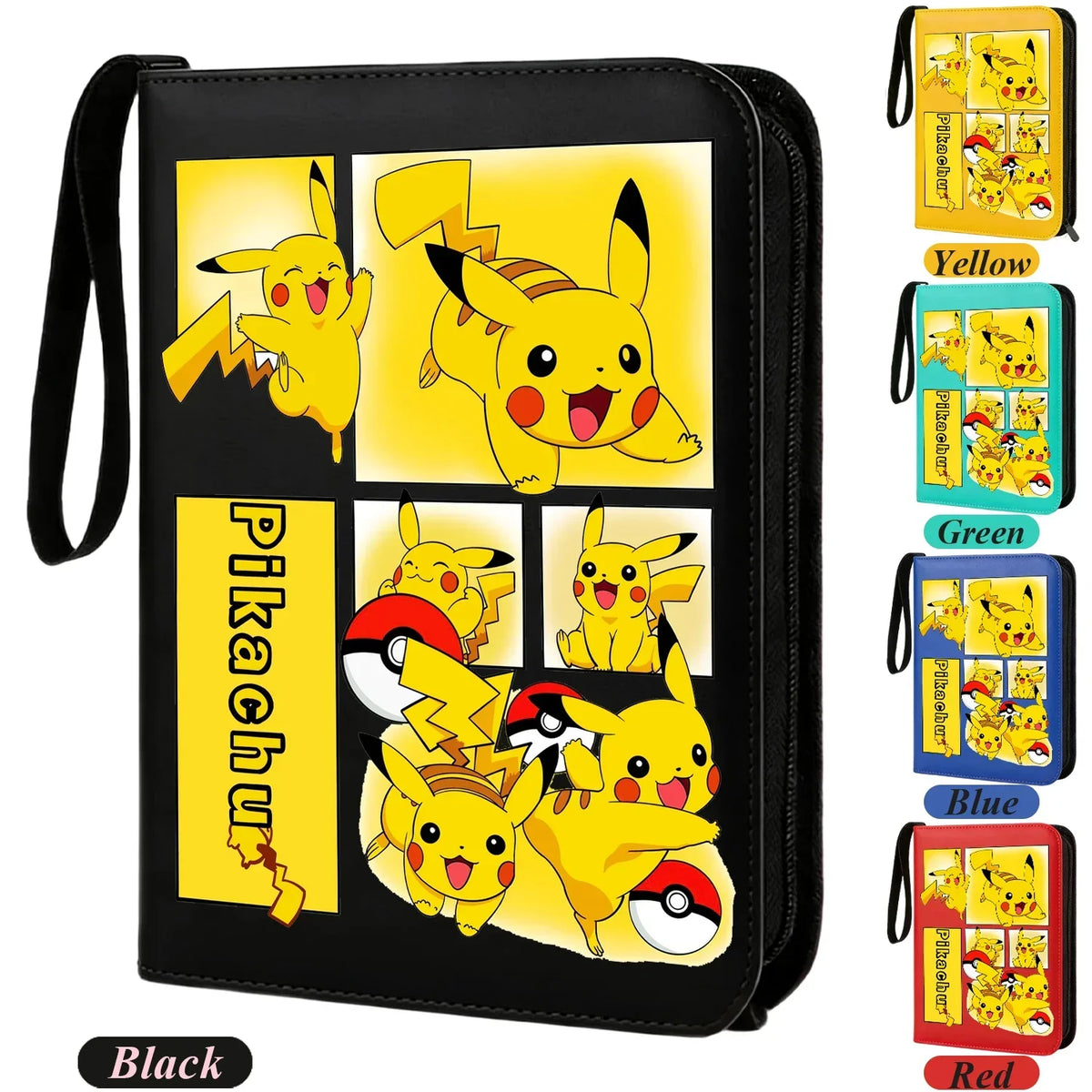 4-Pocket Zip Card Binder – 400 Cards