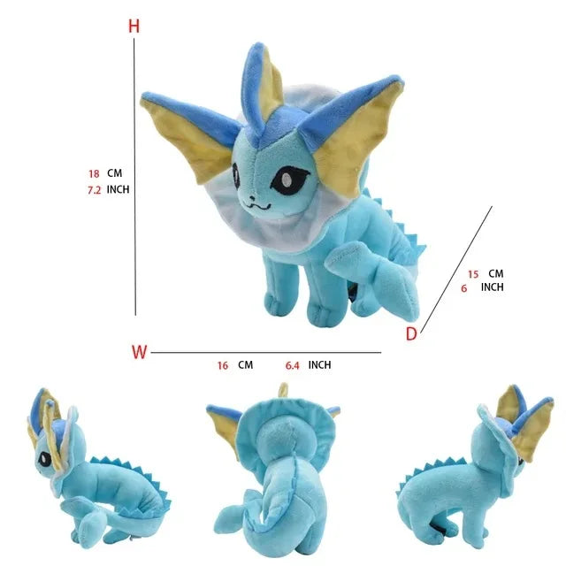 Eeveelution & Pikachu Plush Pillow