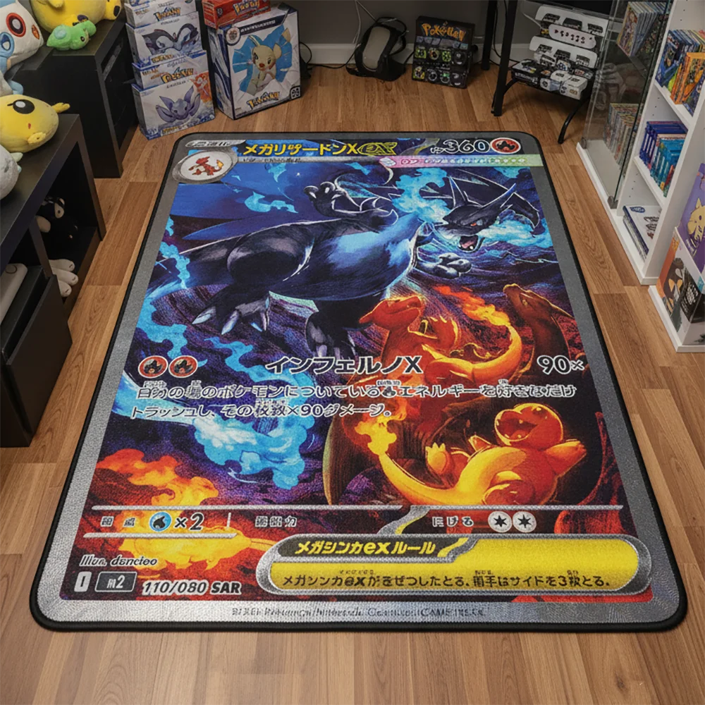 Charizard Card Rug