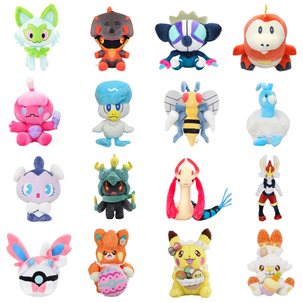 Paldea Plush – Sprigatito, Fuecoco, Quaxly & More