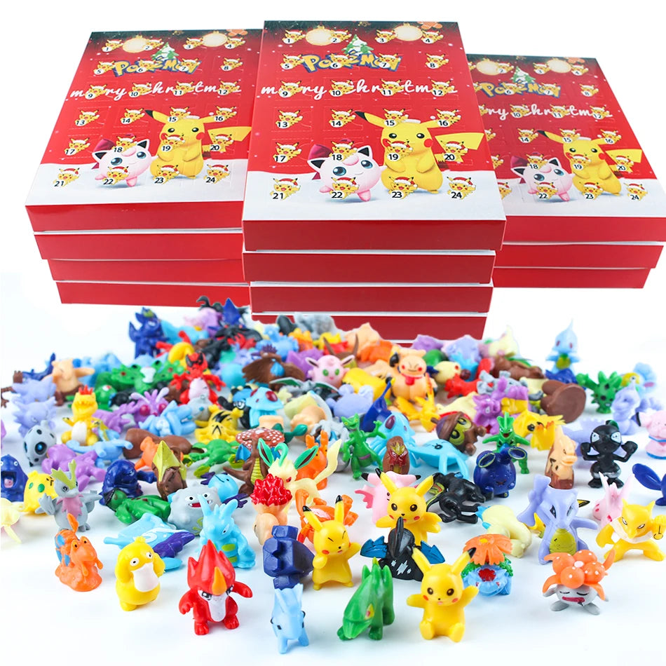 Pikachu Christmas Advent Calendar Blind Box
