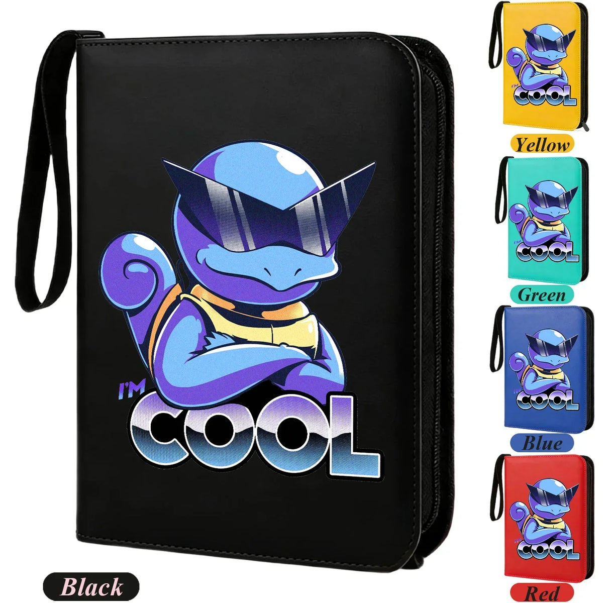 4-Pocket Zip Card Binder – 400 Cards