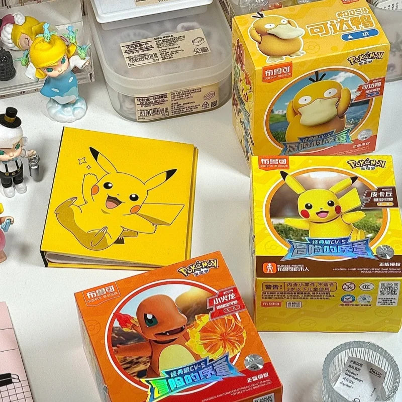 Blokees Pocket Monsters Model Kits