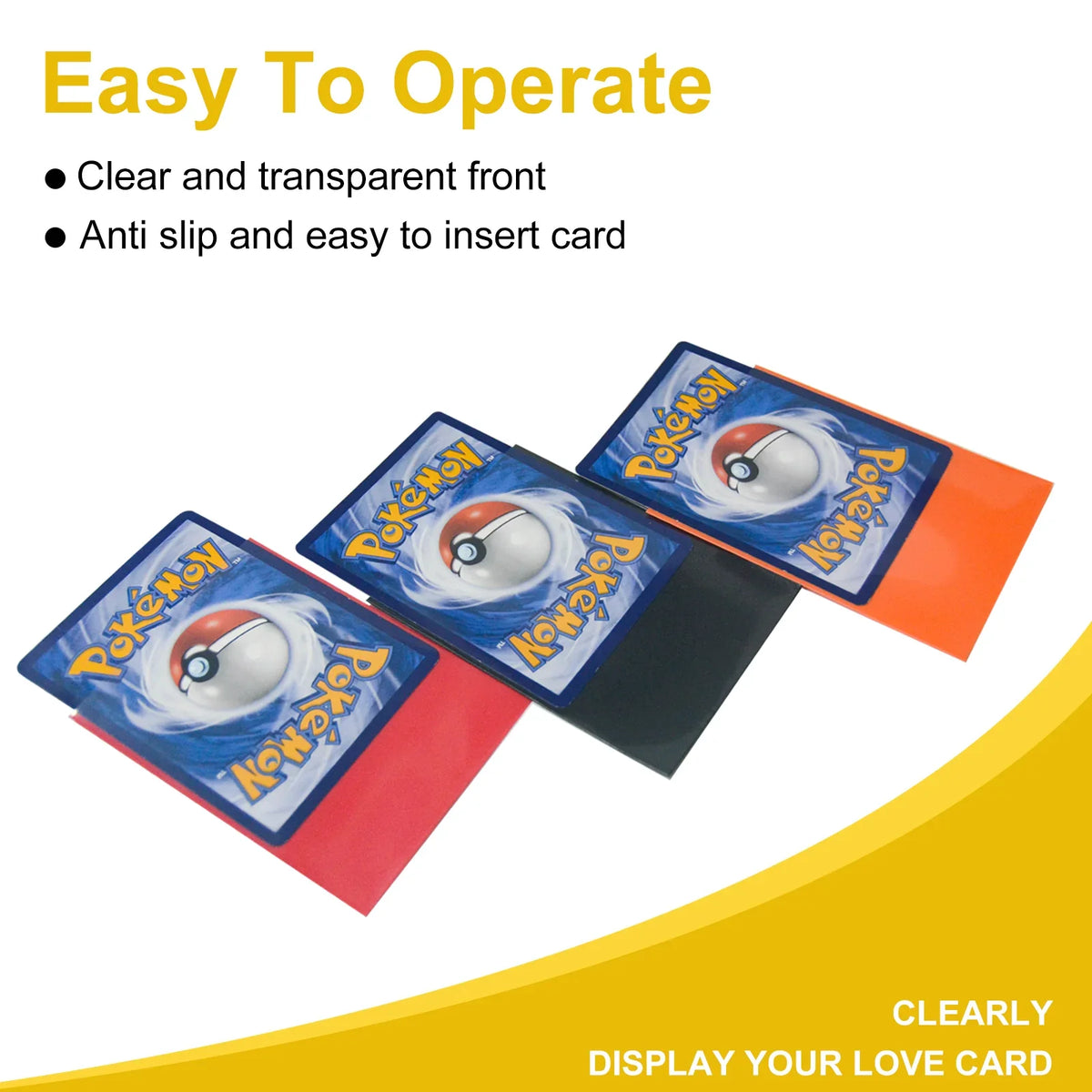 Premium Card Sleeves 66 × 91 mm – 150 Pack