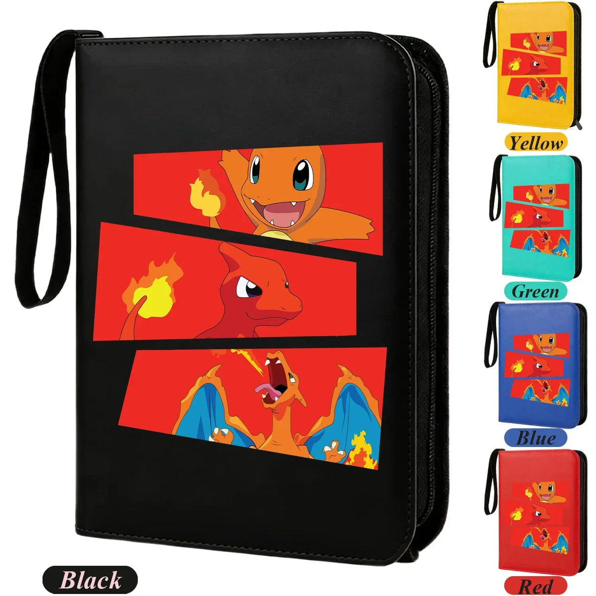 4-Pocket Zip Card Binder – 400 Cards