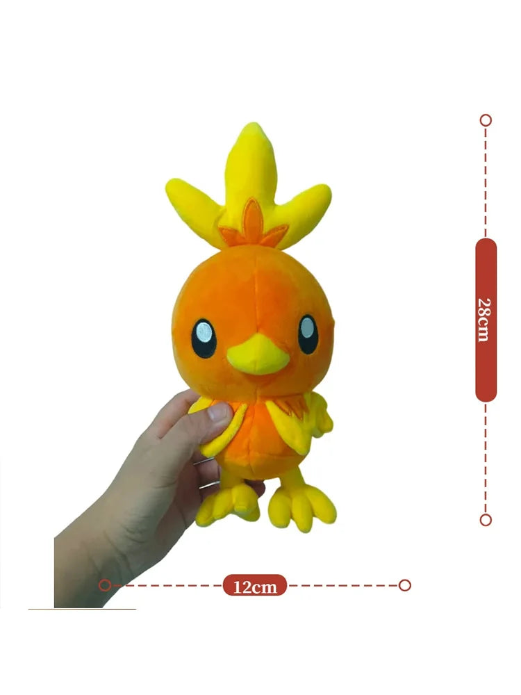 Classic Plush – Pikachu, Charmander & Eevee, 8 in