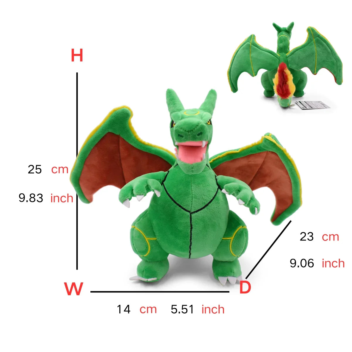 Dragon & Legend Plush – Mega Charizard, Rayquaza & More