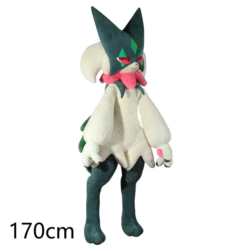 Giant Velvet Meowscarada Plush – 80 to 170 cm