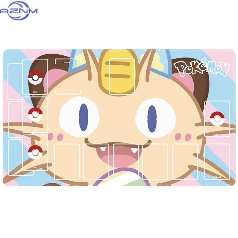Jigglypuff, Meowth & Gengar Playmat