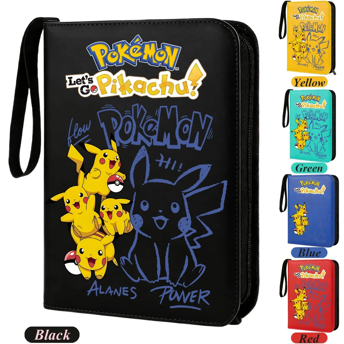 4-Pocket Zip Card Binder – 400 Cards