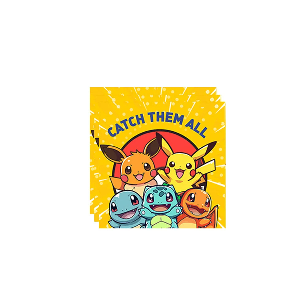 Pikachu Party Plates & Tablecloth
