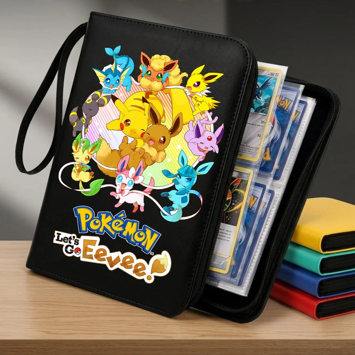 4-Pocket Zip Card Binder – 400 Cards