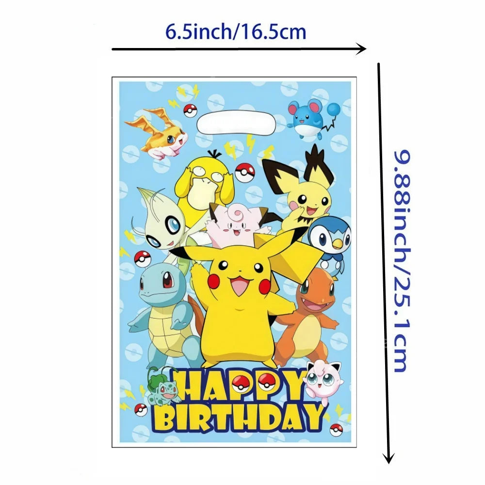 Pikachu Party Pack – Plates, Hats & More