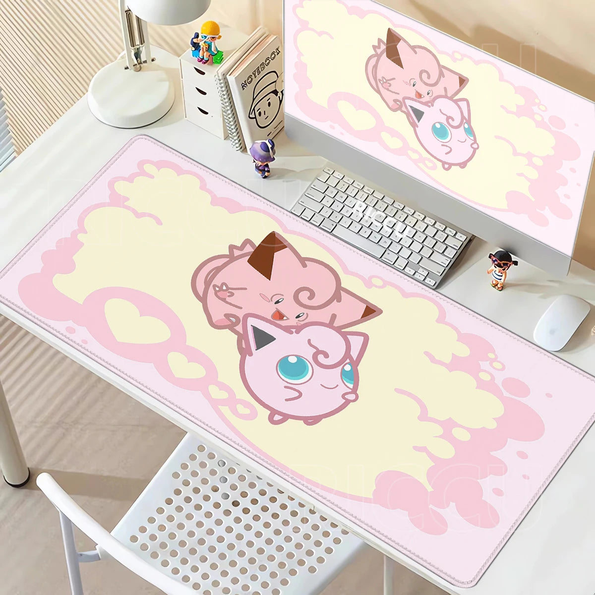 Clefairy & Jigglypuff Desk Mat