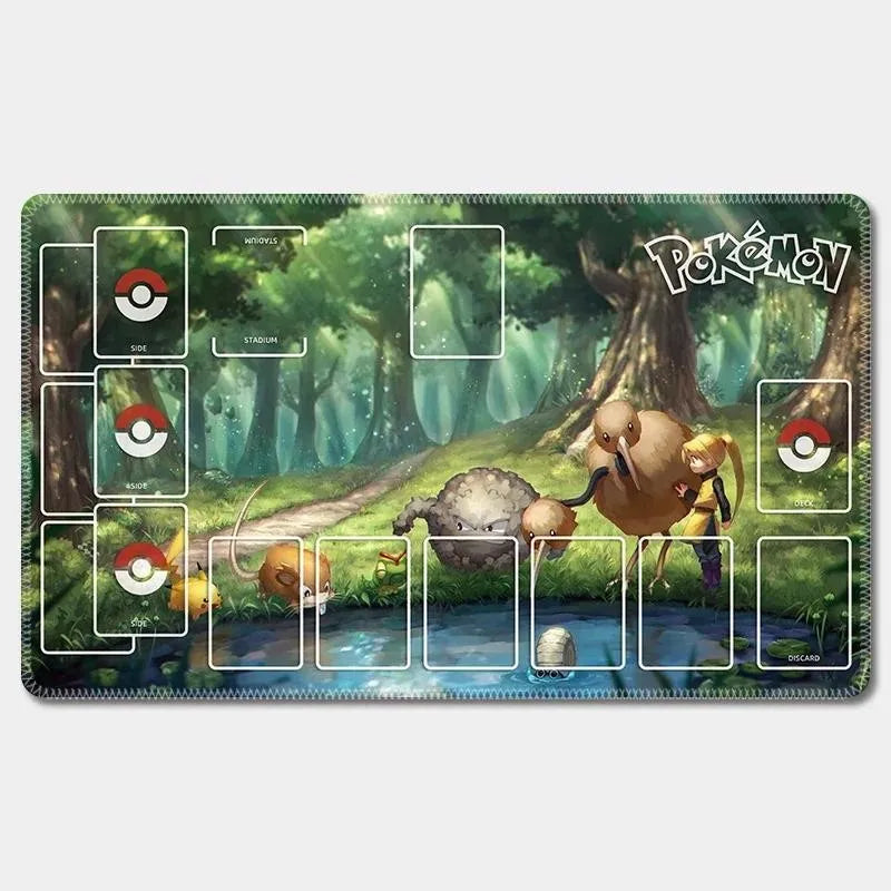Iono & Kanto Starters Playmat – 15 Designs