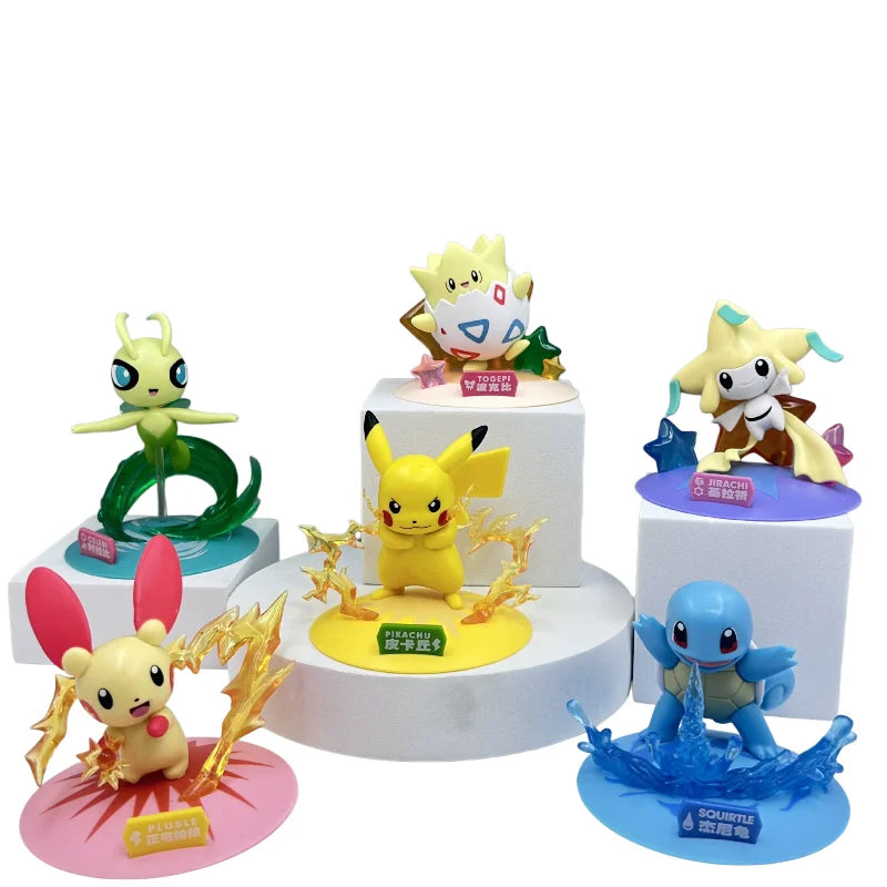 Pikachu Home Life Mini Figures