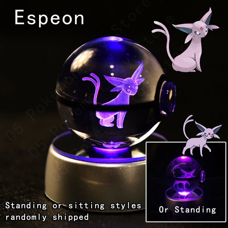 Pokémon 3D Crystal Ball Night Light
