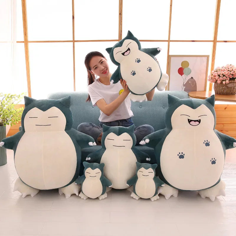 Snorlax Plush Pillow – 30 or 50 cm