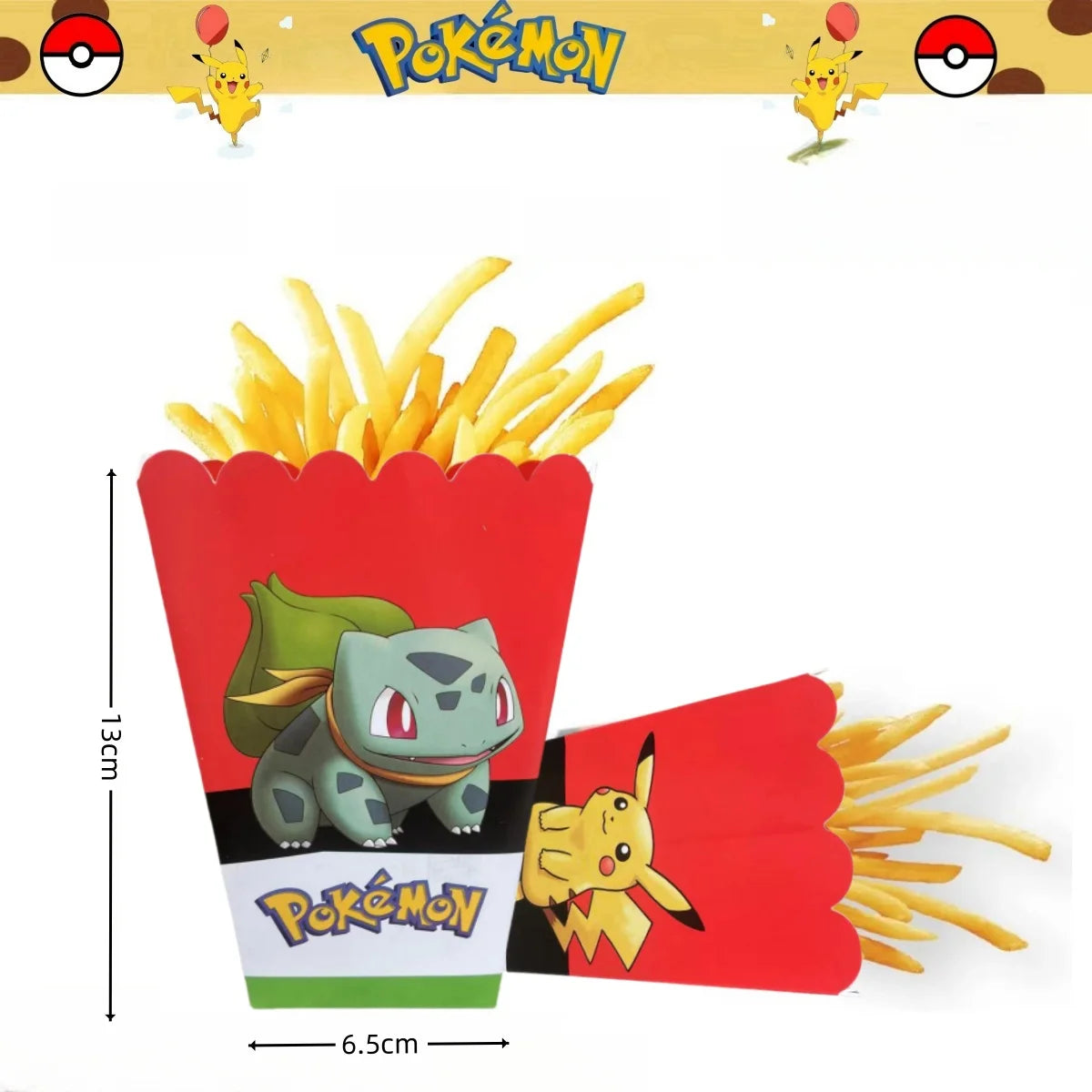 Pikachu Popcorn & Candy Boxes