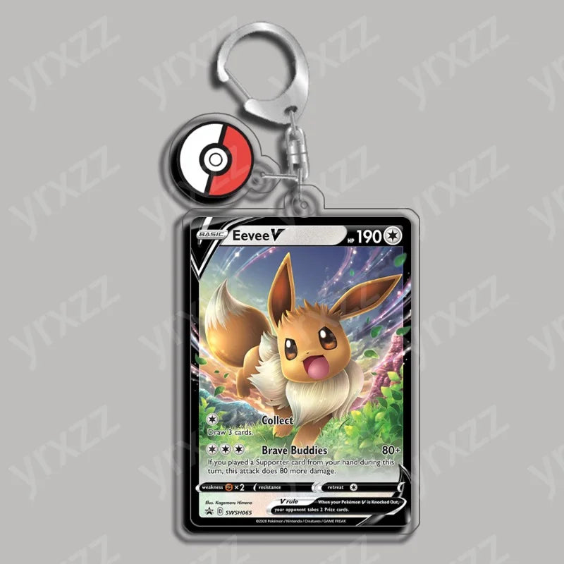 Pokémon Acrylic Keychain – Vaporeon, Charizard & More