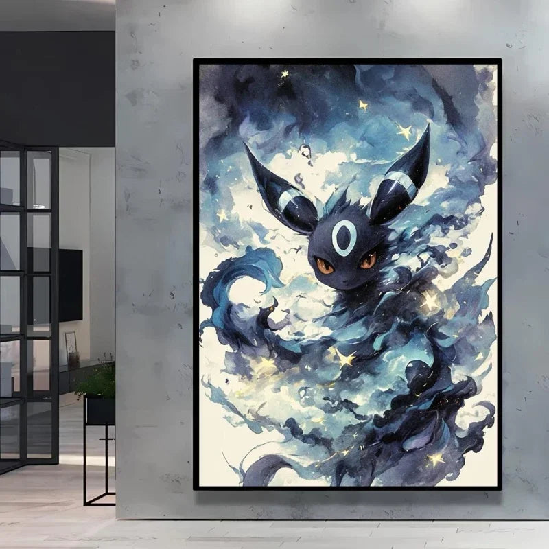 Classic Pokémon Canvas Print – Unframed