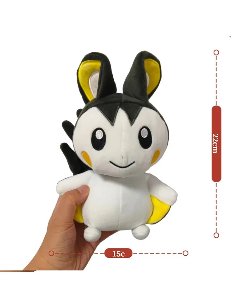 Classic Plush – Pikachu, Charmander & Eevee, 8 in