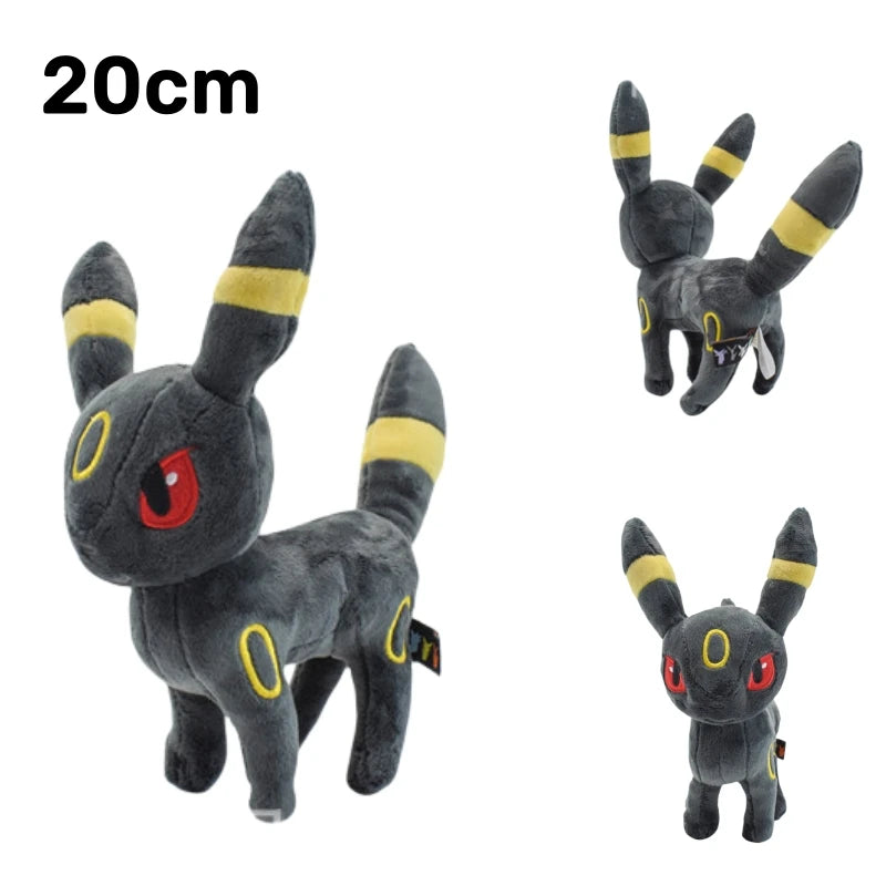 Shiny Black Pokémon Plush – 26 Styles