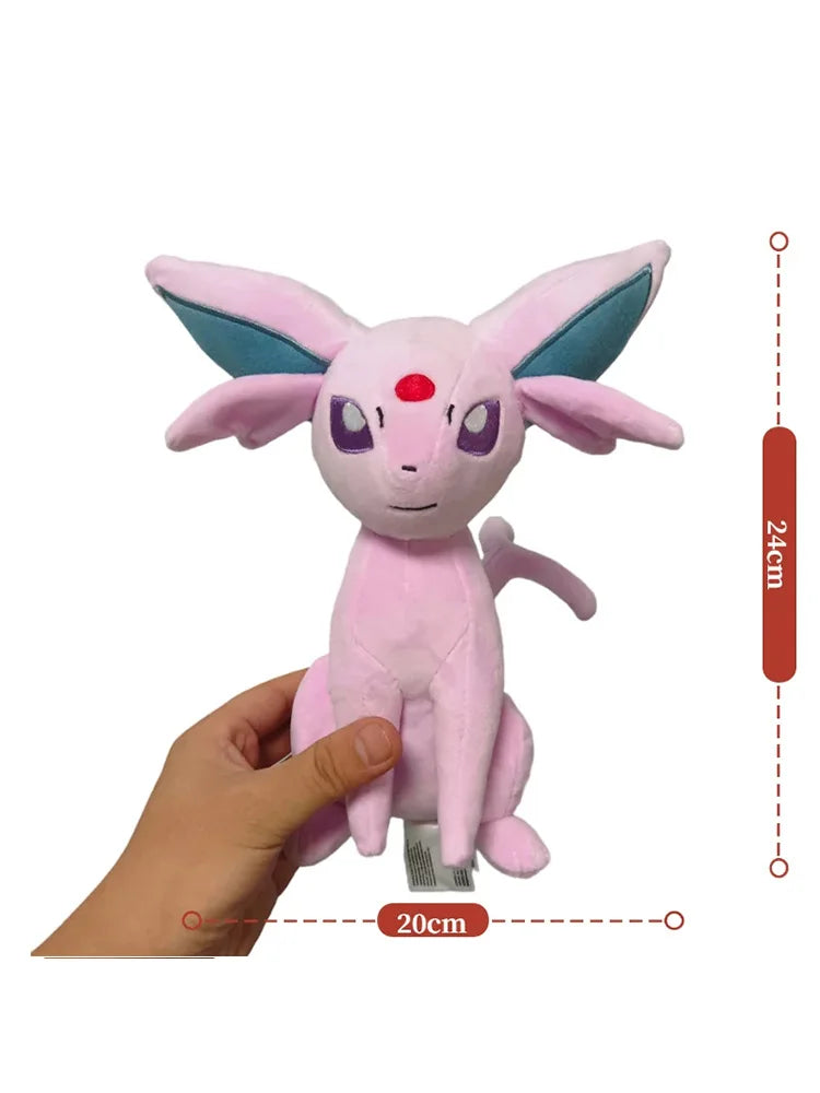 Classic Plush – Pikachu, Charmander & Eevee, 8 in