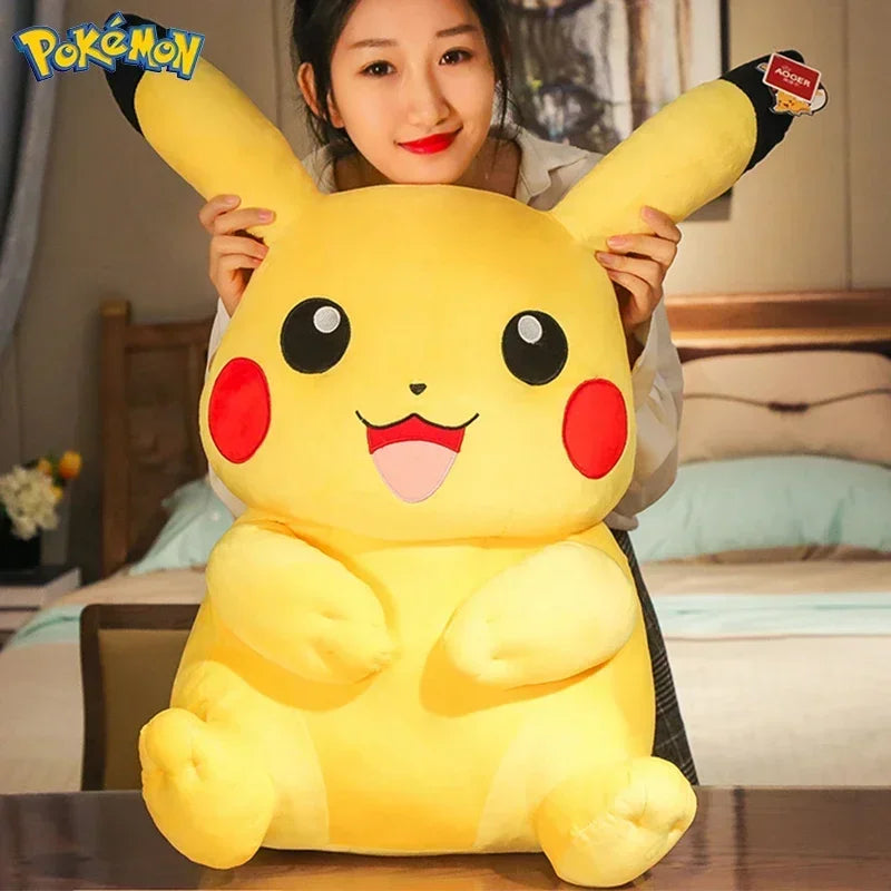 Smiling Pikachu Plush – 30 to 60 cm