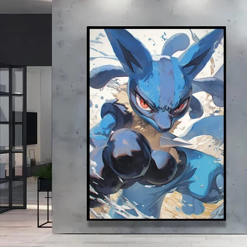 Classic Pokémon Canvas Print – Unframed