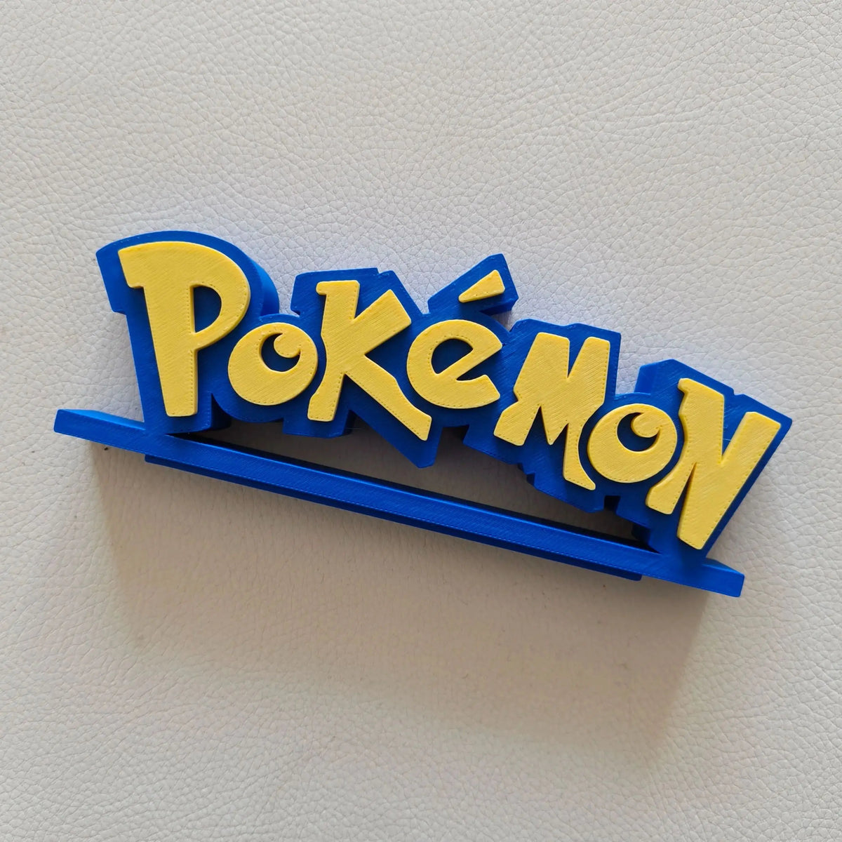 Pokémon 3D Logo Desk Sign