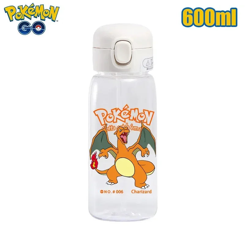 Pokémon Straw Water Bottle – 600 ml
