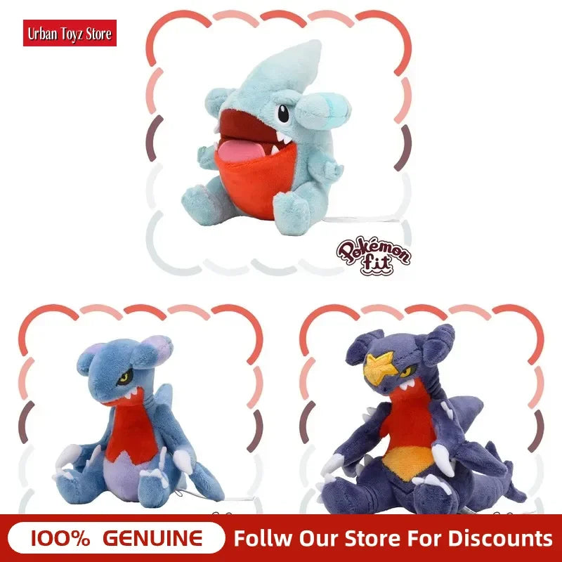 Gible & Garchomp Fit Plush