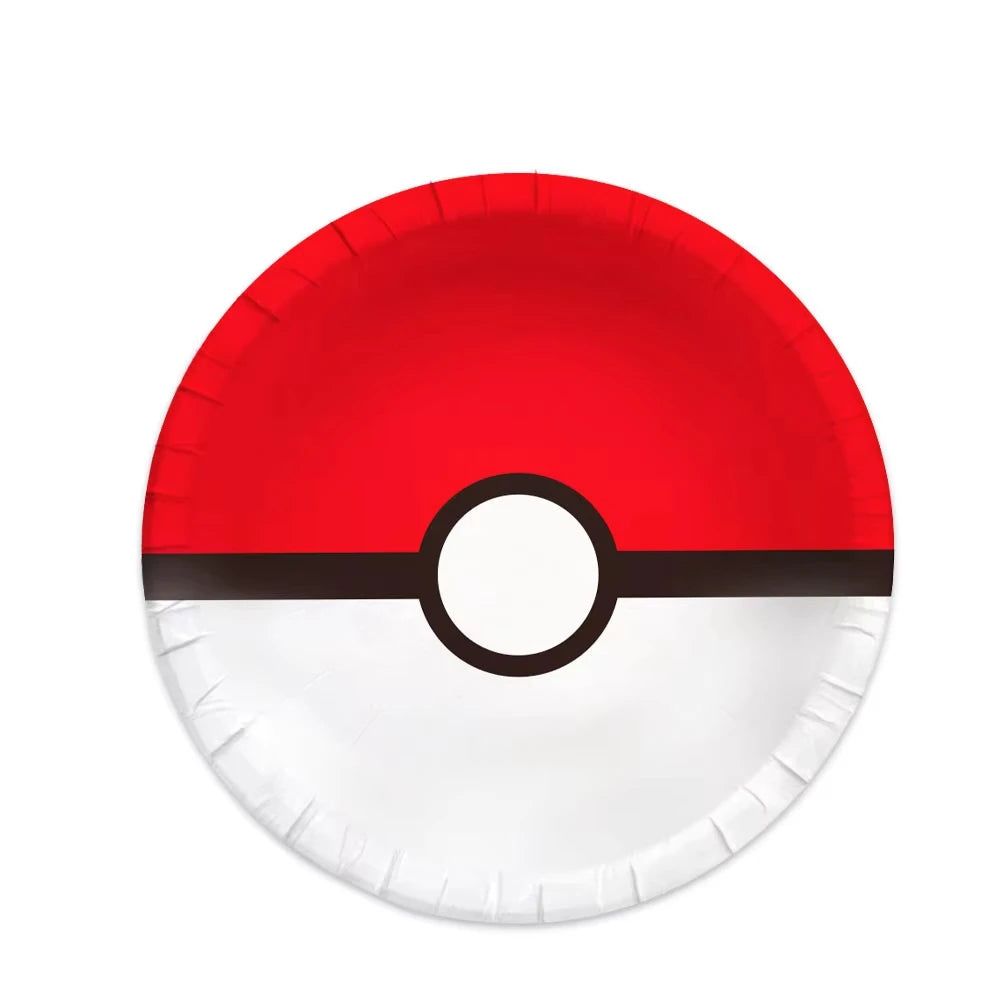 Pikachu Party Plates & Tablecloth